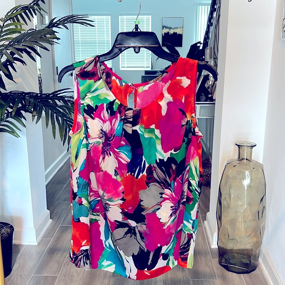 SIZE S-L Sheer Blouse